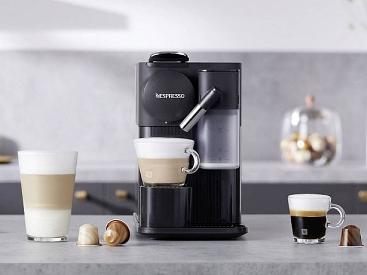 Produktbild: DeLonghi EN 510.B Lattissima One Evo Kapselmaschine Schwarz 132193451