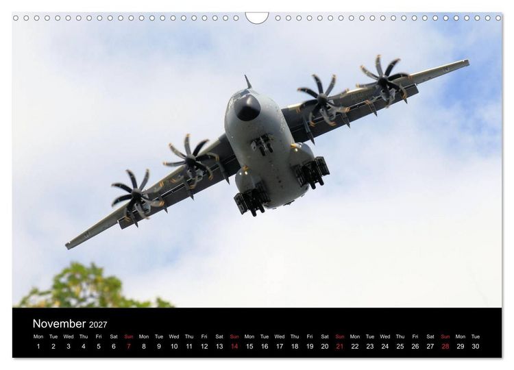 Produktbild: Airbus A400M Atlas (Wall Calendar 2027 DIN A3 landscape), CALVENDO 12 Month Wall Calendar