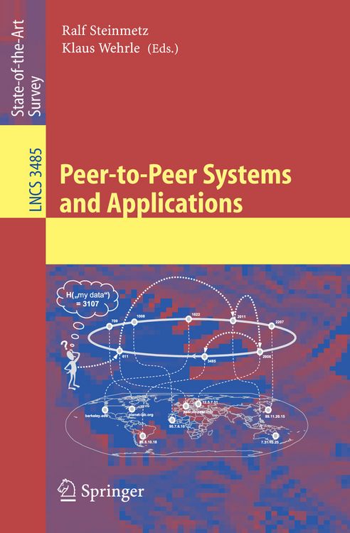 Produktbild: Peer-to-Peer Systems and Applications