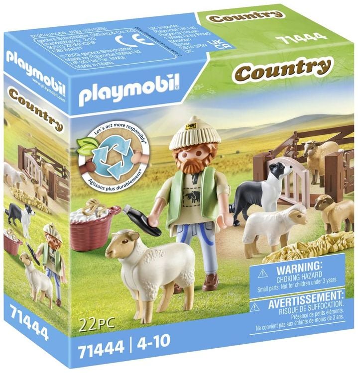 Bild vom Artikel PLAYMOBIL 71444 - Country - Junger Schäfer mit Schafen vom Autor 