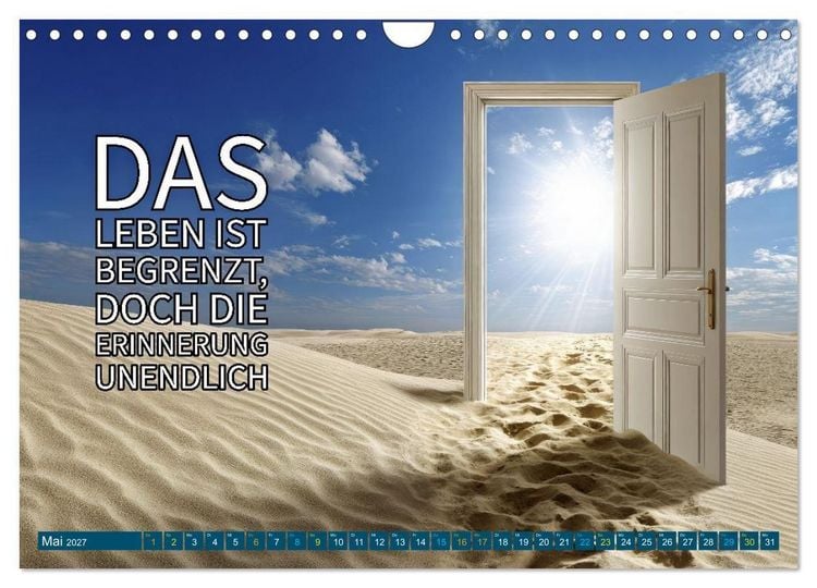 Produktbild: Trost - in stillen Momenten (Wandkalender 2027 DIN A4 quer), CALVENDO Monatskalender