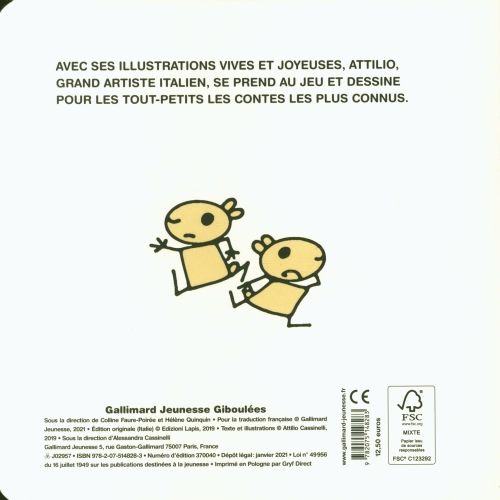 Produktbild: Le loup et les sept chevreaux