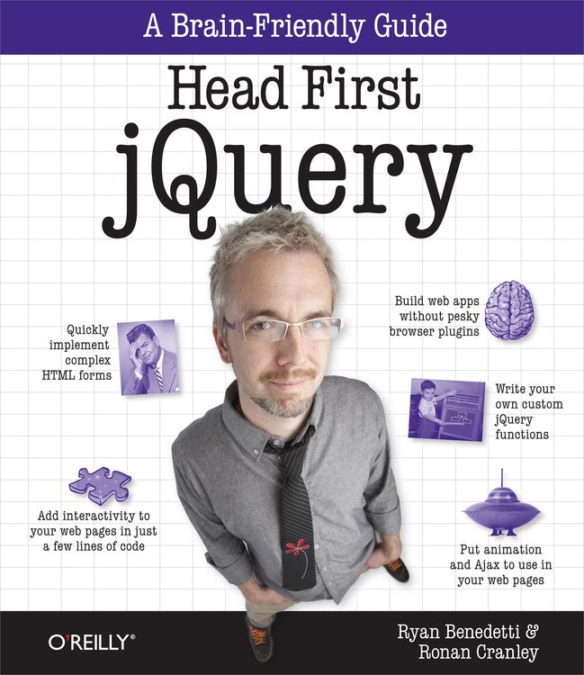 Produktbild: Head First jQuery