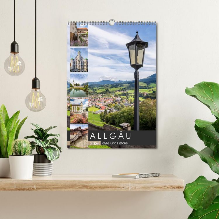 Produktbild: ALLG&Auml;U Idylle und Historie (Wandkalender 2026 DIN A3 hoch), CALVENDO Monatskalender