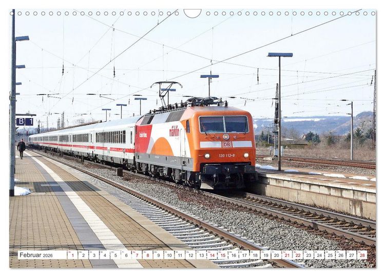 Produktbild: Die Baureihe 120 der Deutschen Bahn (Wandkalender 2026 DIN A3 quer), CALVENDO Monatskalender