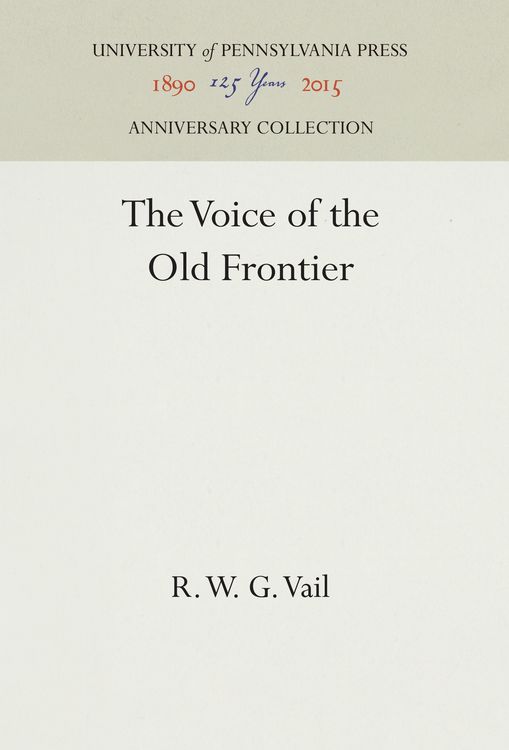 Produktbild: The Voice of the Old Frontier