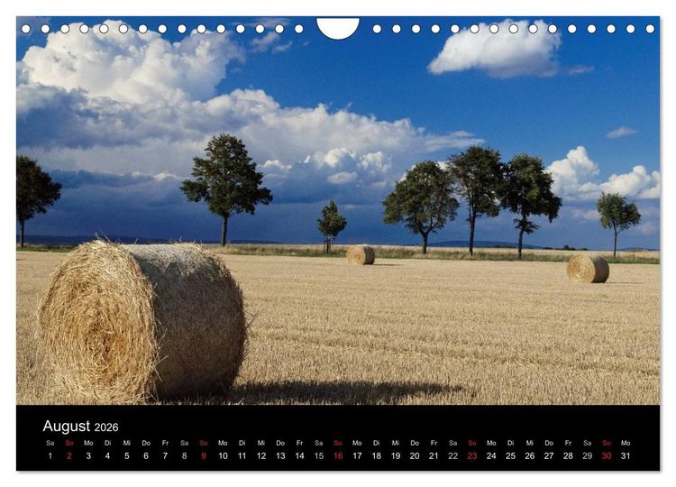 Produktbild: Himmel &uuml;ber Rheinhessen (Wandkalender 2026 DIN A4 quer), CALVENDO Monatskalender