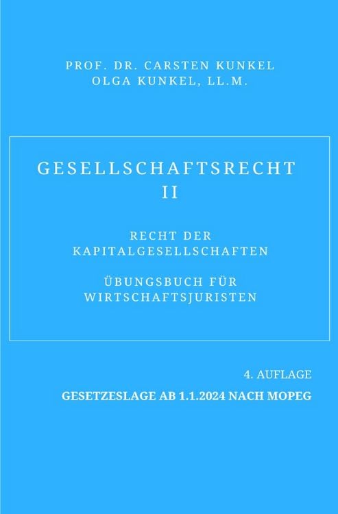 Produktbild: Gesellschaftsrecht II