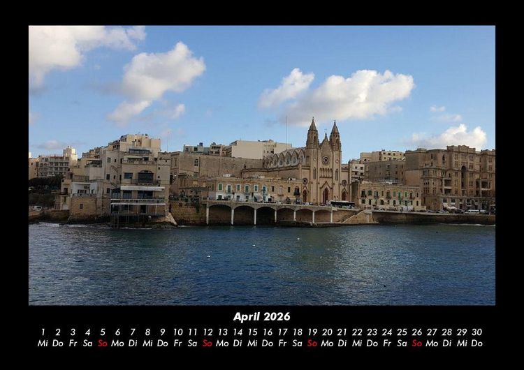 Produktbild: Meereslandschaften 2026 Fotokalender DIN A3