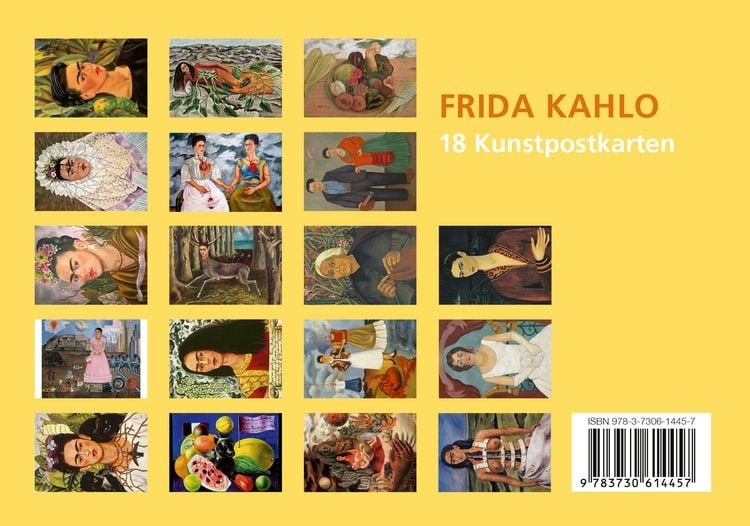 Produktbild: Postkarten-Set Frida Kahlo