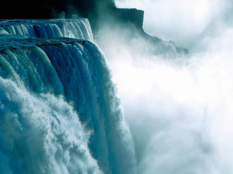 Produktbild: CALVENDO Puzzle Niagaraf&auml;lle - American Falls und Horseshoe Fall | 1000 Teile Lege-Gr&ouml;&szlig;e 64x48cm Foto-Puzzle f&uuml;r gl&uuml;ckliche Stunden
