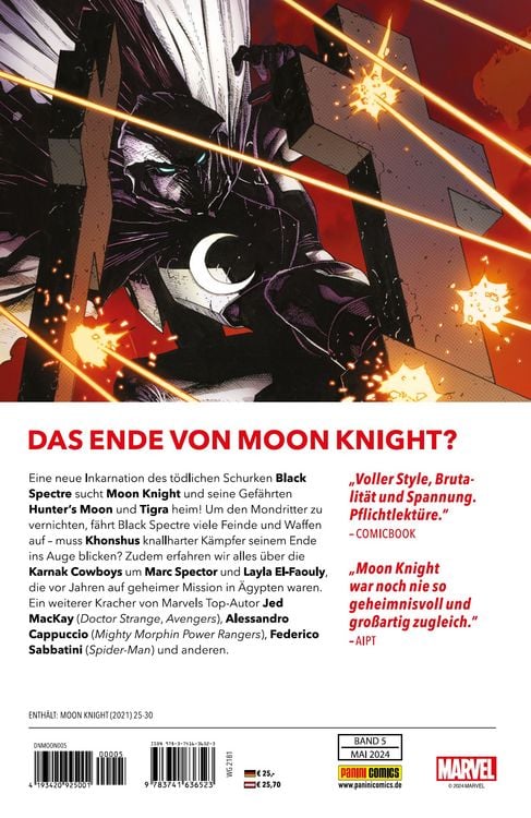 Produktbild: Moon Knight: W&auml;chter der Nacht