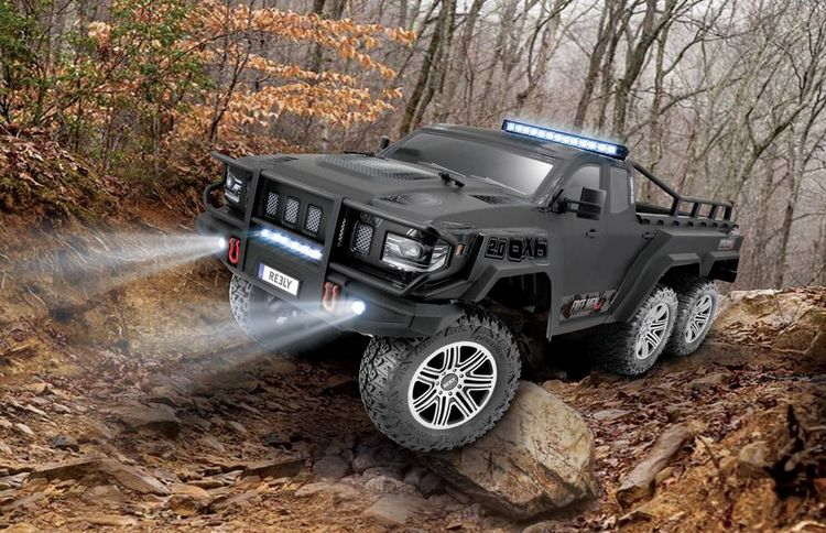 Produktbild: Reely FreeMen 2.0 6x6 Brushed 1:10 RC Modellauto Elektro Crawler Allradantrieb (6WD) 100% Premium RtR 2,4GHz inkl. Akku