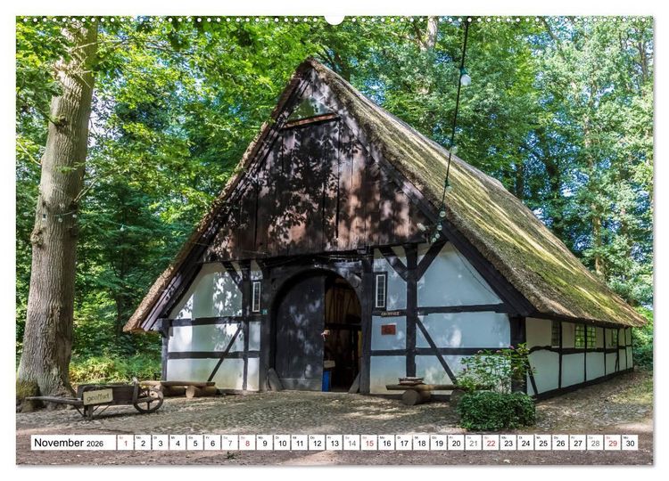 Produktbild: HOLSTEINISCHE SCHWEIZ Idylle und Historie (Wandkalender 2026 DIN A2 quer), CALVENDO Monatskalender