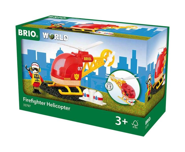 Produktbild: BRIO World - Feuerwehr-Hubschrauber