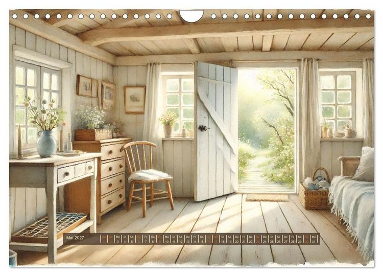 Produktbild: Im kleinen Cottage (Wandkalender 2027 DIN A4 quer), CALVENDO Monatskalender