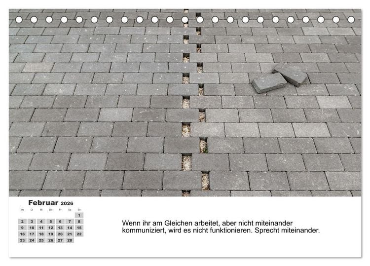 Produktbild: Spiritualit&auml;t in der Bauindustrie (Tischkalender 2026 DIN A5 quer), CALVENDO Monatskalender