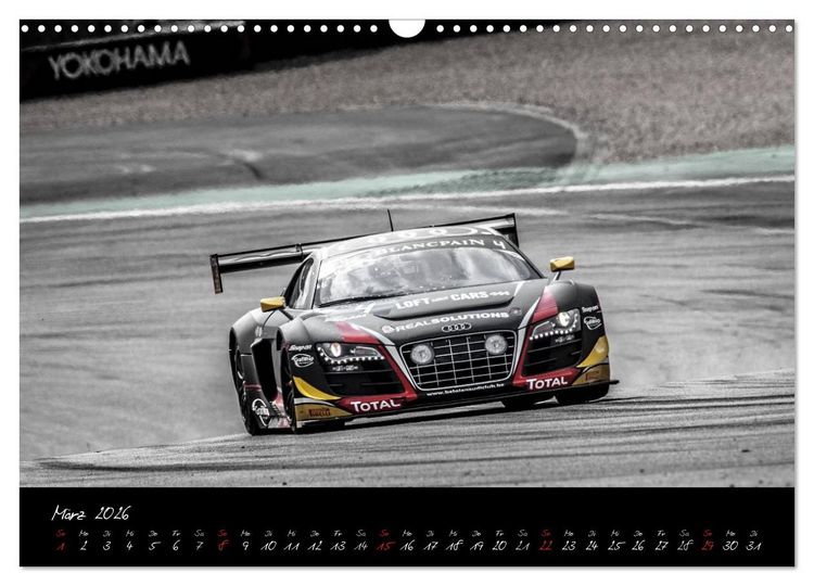 Produktbild: EMOTIONS ON THE GRID - Blancpain Endurance Series N&uuml;rburgring (Wandkalender 2026 DIN A3 quer), CALVENDO Monatskalender