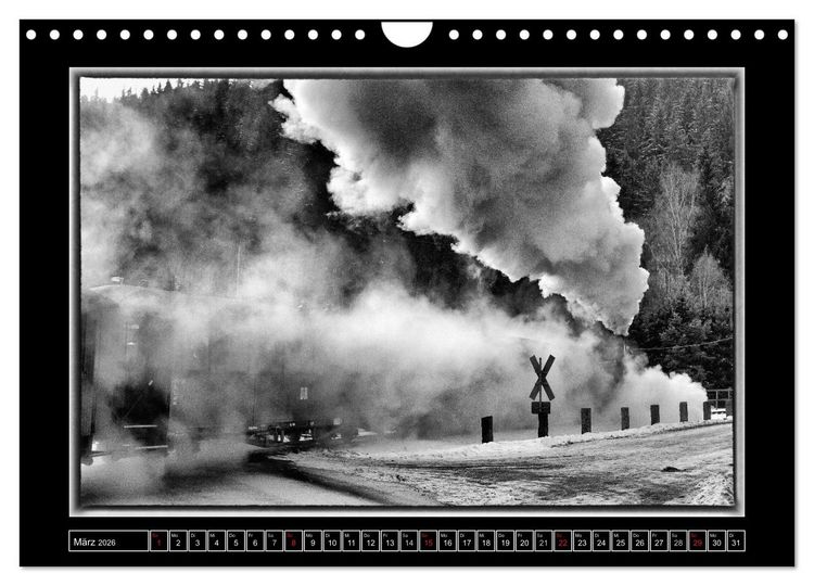 Produktbild: Die Pre&szlig;nitztalbahn (Wandkalender 2026 DIN A4 quer), CALVENDO Monatskalender
