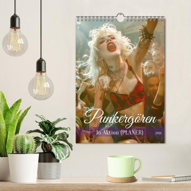 Produktbild: Punkerg&ouml;ren - In Aktion (Wandkalender 2026 DIN A4 hoch), CALVENDO Monatskalender