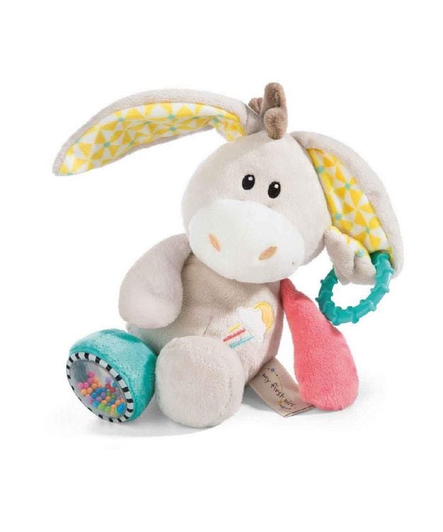 Bild vom Artikel NICI 42076 - My First Activity, Schmusetier Esel Muli, 23 cm, beige vom Autor 