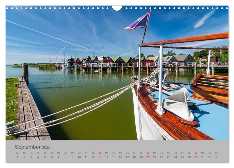 Produktbild: Ostsee, Fischland-Dar&szlig; (Wandkalender 2026 DIN A3 quer), CALVENDO Monatskalender