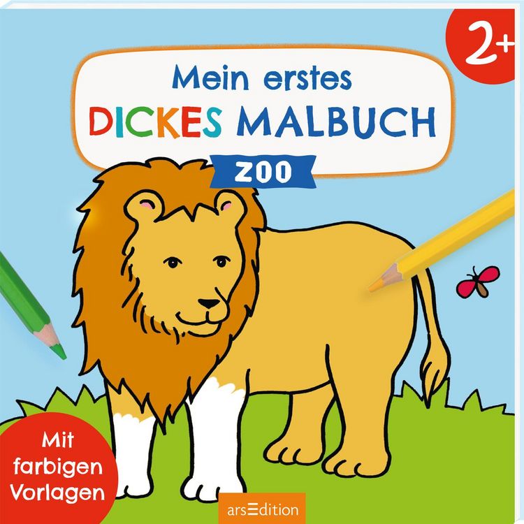 Produktbild: Mein erstes dickes Malbuch ab 2 &ndash; Zoo