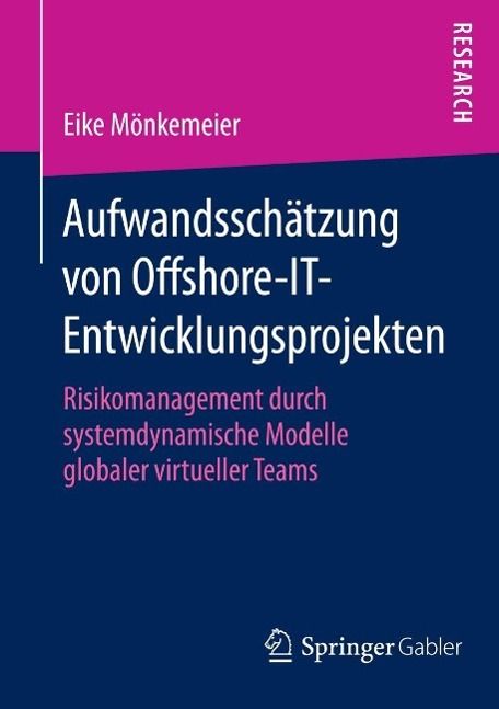 Produktbild: Aufwandssch&auml;tzung von Offshore-IT-Entwicklungsprojekten