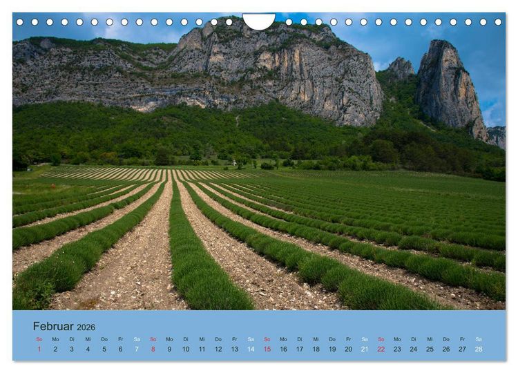 Produktbild: Provenzalisches Drome (Wandkalender 2026 DIN A4 quer), CALVENDO Monatskalender