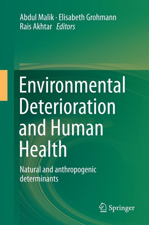 Produktbild: Environmental Deterioration and Human Health