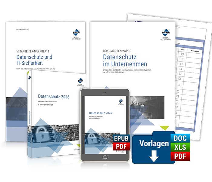 Produktbild: Das Datenschutz-Paket
