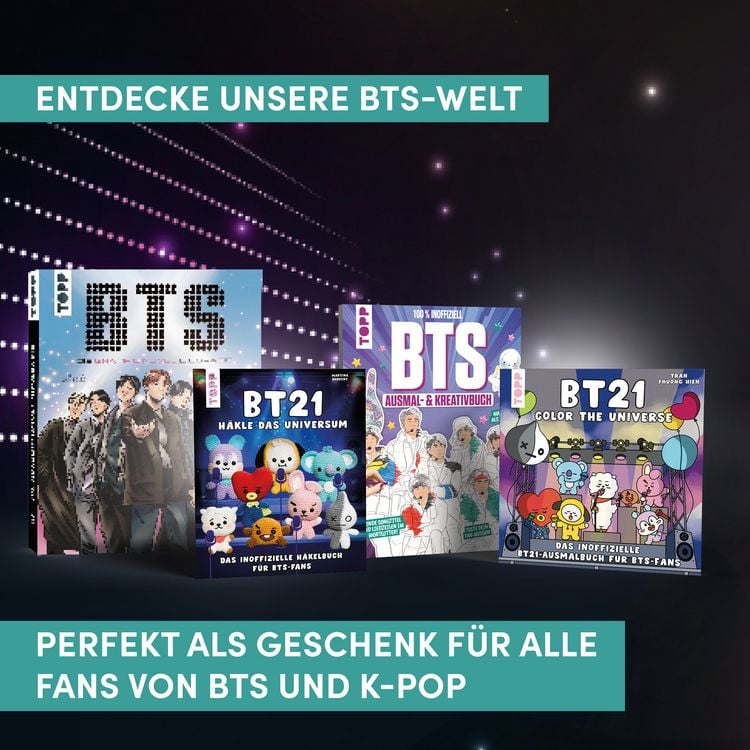 Produktbild: BTS: Das inoffizielle Ausmal- & Kreativbuch