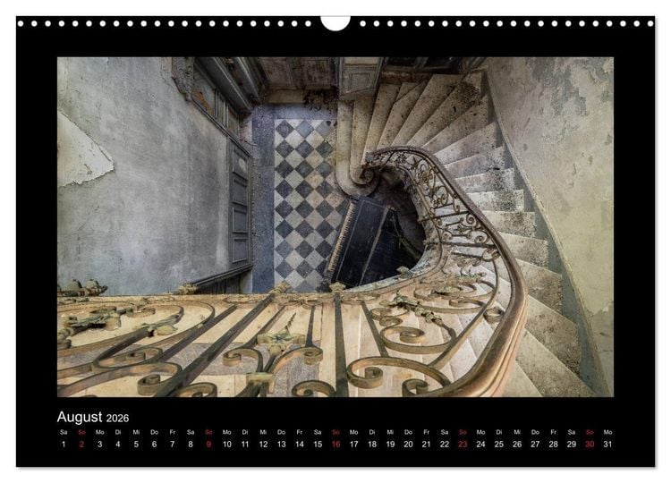 Produktbild: Die Sch&ouml;nheit des Verfalls - Lost Places (Wandkalender 2026 DIN A3 quer), CALVENDO Monatskalender