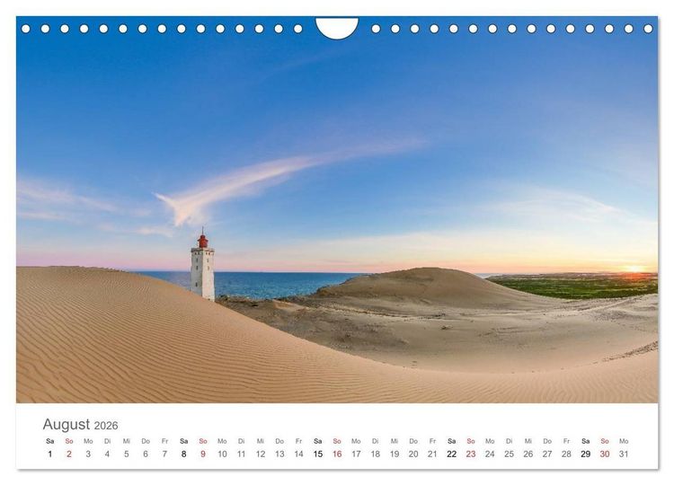 Produktbild: D&auml;nemark - Land im Licht (Wandkalender 2026 DIN A4 quer), CALVENDO Monatskalender
