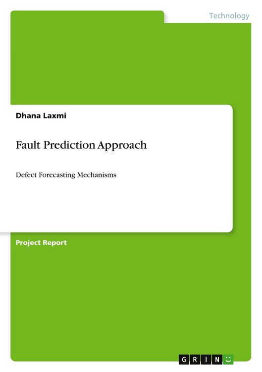 Produktbild: Fault Prediction Approach