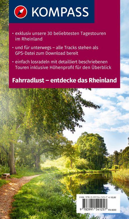 Produktbild: KOMPASS Fahrradlust Rheinland