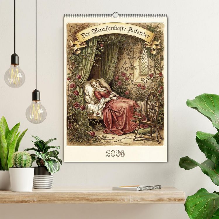 Produktbild: Der M&auml;rchenhafte Kalender (Wandkalender 2027 DIN A2 hoch), CALVENDO Monatskalender
