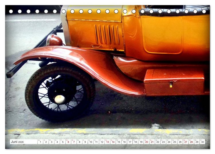 Produktbild: Tin Lizzie - Ford Modell T in Kuba (Tischkalender 2026 DIN A5 quer), CALVENDO Monatskalender