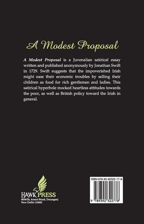Produktbild: A Modest Proposal