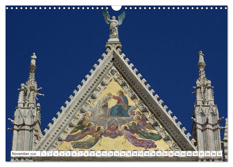 Produktbild: Siena - Welterbe in der Toskana (Wandkalender 2026 DIN A3 quer), CALVENDO Monatskalender