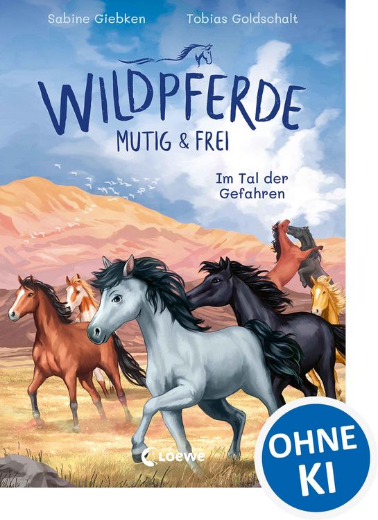 Produktbild: Wildpferde - mutig und frei (Band 2) - Im Tal der Gefahren