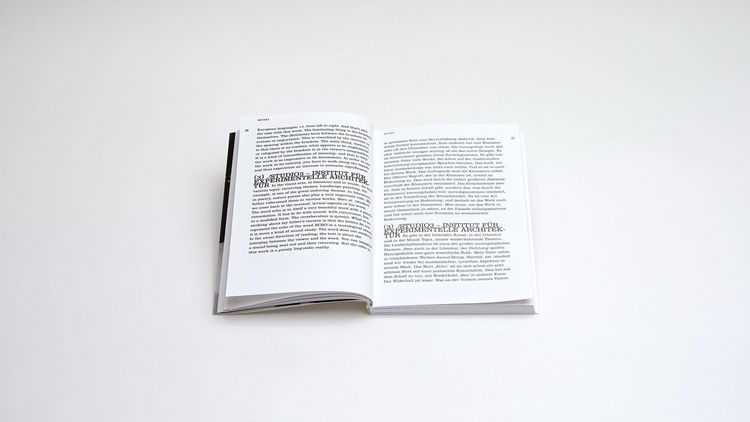 Produktbild: Cahier 001: Heinz Gappmayr