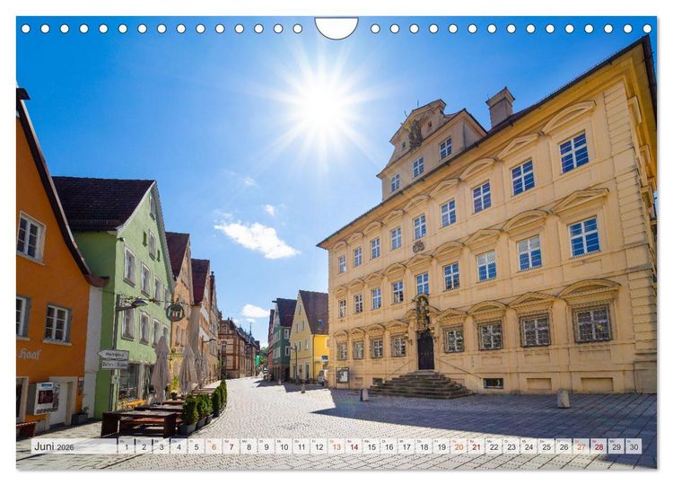 Produktbild: Ellwangen Impressionen (Wandkalender 2026 DIN A4 quer), CALVENDO Monatskalender
