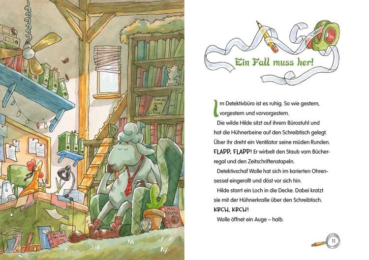 Produktbild: Die Heuboden-Bande (Band 1) - Ermittler mit Scha(r)fsinn