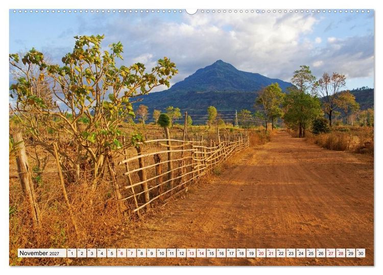 Produktbild: Bekanntes und Unbekanntes Laos (Wandkalender 2027 DIN A2 quer), CALVENDO Monatskalender