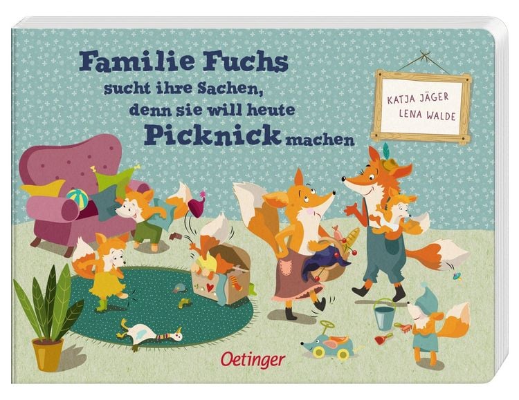 Produktbild: Familie Fuchs sucht ihre Sachen, denn sie will heute Picknick machen