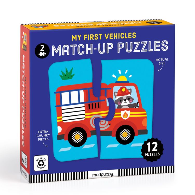 Produktbild: My First Vehicles 2 Piece Match-up Puzzles