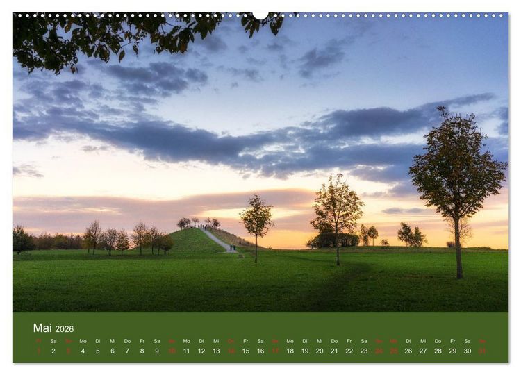 Produktbild: Kronsberg Hannover (hochwertiger Premium Wandkalender 2026 DIN A2 quer), Kunstdruck in Hochglanz