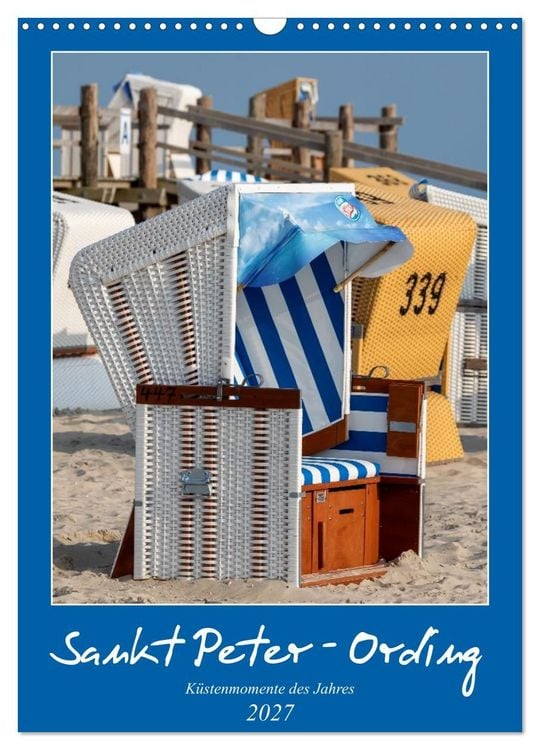 Produktbild: K&uuml;stenmomente des Jahres (Wandkalender 2027 DIN A3 hoch), CALVENDO Monatskalender