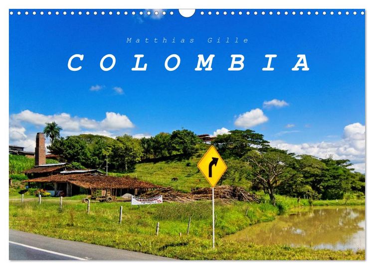 Produktbild: Colombia / UK-Version (Wall Calendar 2026 DIN A3 landscape), CALVENDO 12 Month Wall Calendar
